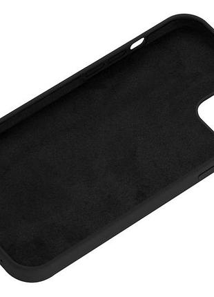 Чехол-бампер 2e basic liquid silicone для iphone 14 max (черный, 2e-iph-14m-ocls-bk) 2