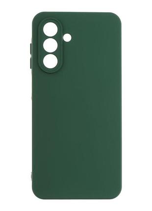 Чехол с рамкой камеры silicone cover a samsung galaxy a26 5g dark green (36974_3609709)