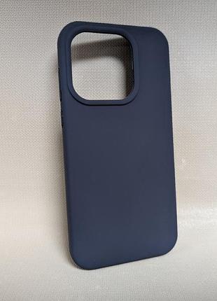Чехол для oneplus 15 / ванплюс 15, wave, soft touch, противоударный, синий