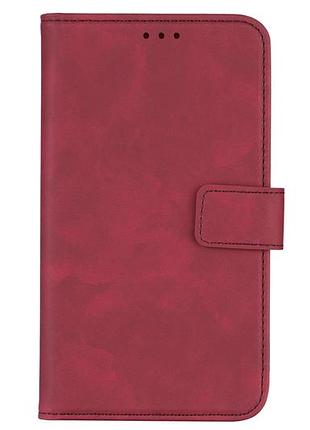 Чехол-книга 2e silk touch, размер 6–6.5″, красная обложка с микрофиброй