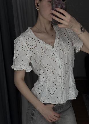 Блуза з прошви f&f