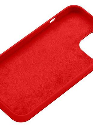 Чехол-бампер для телефона 2e basic liquid silicone iphone 14 red (2e-iph-14-ocls-rd) 2