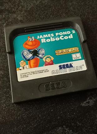 Картридж james pond 2 robocod (sega game gear)
