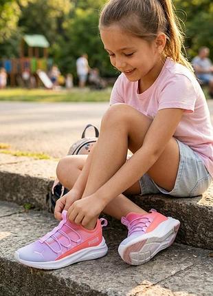 Дуже класні оригінальні літні кросівки для дівчинки puma