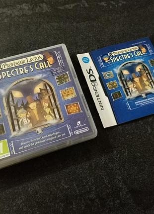 Картридж professor layton and the spectre`s call (nintendo ds)