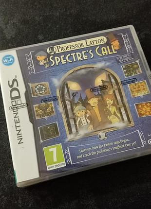 Картридж professor layton and the spectre`s call (nintendo ds)