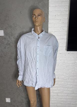 Сорочка дуже великого розміру батал cotton traders, xxxxl
