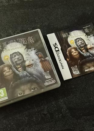 Картридж where the wild things are (nintendo ds)
