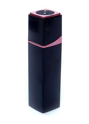Міні-вібратор у формі помади — rechargeable lipstick vibrator black 3