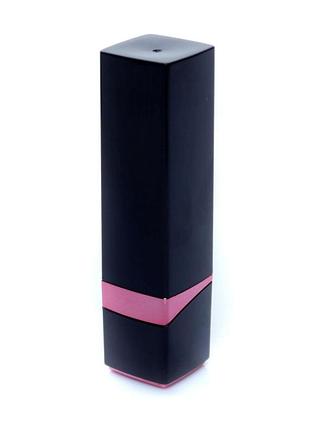 Міні-вібратор у формі помади — rechargeable lipstick vibrator black 4