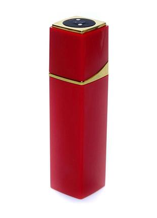 Мини-вибратор в форме помады - rechargeable lipstick vibrator red 3
