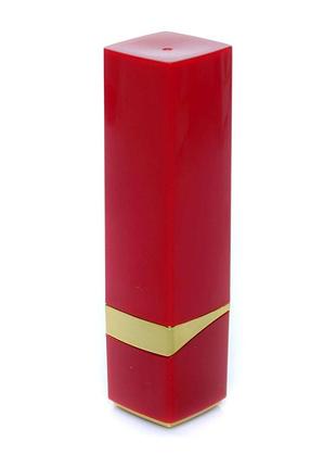 Мини-вибратор в форме помады - rechargeable lipstick vibrator red 4