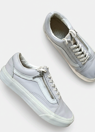 Кеды натуральная кожа женские vans нежно лиловый