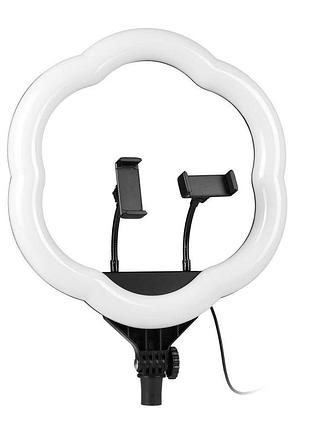 Светодиодная led лампа с пультом rgb lc-368 flower type 36 см 3200 -5600к black