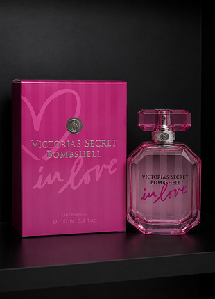 Женская туалетная вода bombshell in love victoria's secret 100мл