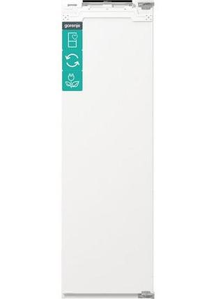 Холодильна камера gorenje вбудована, 177х55х54см, 1 двері, 300л, а+, frostless , зона св-ті, внутр. диспл, wi-fi, білий