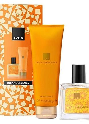 Набор avon incandessence для нее в подарочной упаковке (edp/50ml + b/lot/125ml) (158511602)