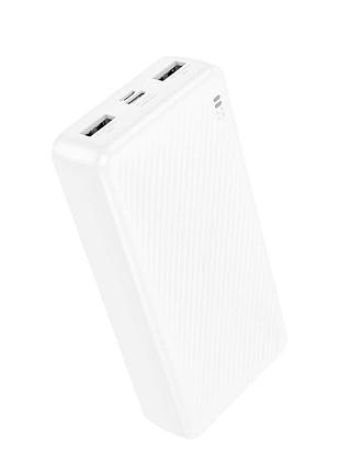 Універсальна мобільна батарея borofone bj55a graceful 20000 mah white (35179_3345249)
