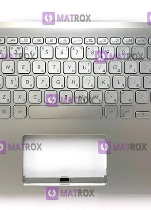 Передняя панель для asus vivobook 14 x409, x409fa, y4200, y4200f, y4200da, y4200fb серебристый