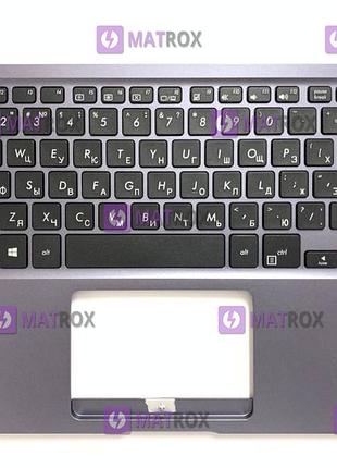 Передняя панель для asus vivobook 14 e406, e406s, e406sa, e406m, e406ma серый