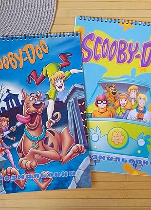 Розмальовка скубі-ду scooby-doo а4 набір 2 шт (28612)