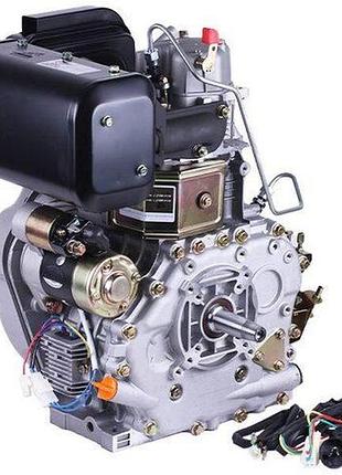 Двигатель дизельный с электростартером 188d tt agro moto (с выходом вала под конус) 11 л.с.