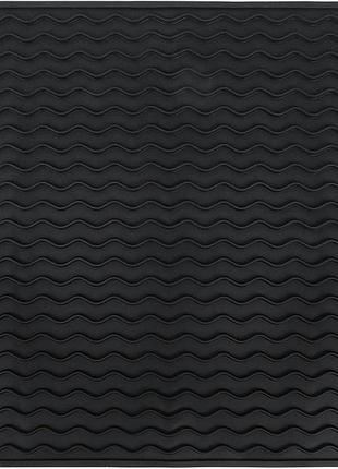 Барный коврик sunland 50 на 40 см. термостойкий black