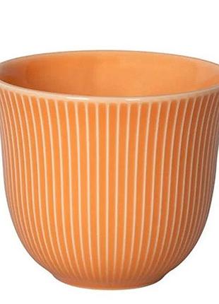 Чашка loveramics brewers 150 ml embossed tasting cup orange