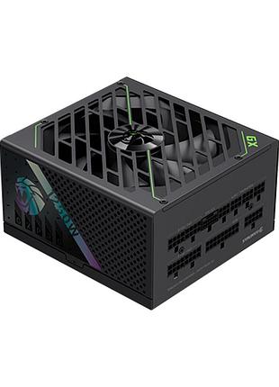 Блок живлення gamemax gx pro 1250g чорний 1250w atx 3.1 модульний 80+ gold 135 мм вентилятор для пк (gx pro 1250g)