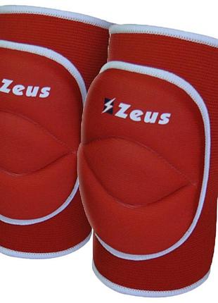 Наколенники для волейбола zeus ginocchiera volley eko красный унисекс 155-190 см