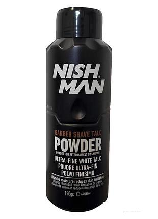 Тальк nishman barber shave talc 180 г