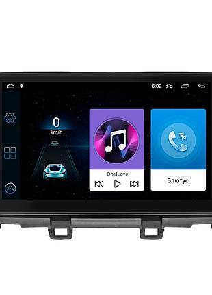 Штатная магнитола lesko совместима с hyundai kona i 2017-2020г 10" 1/16gb wi-fi gps base 5шт