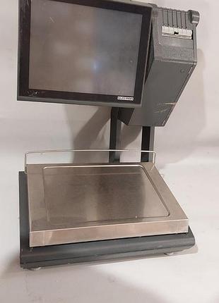 Сенсорні ваги bizerba kh ii 800 з дисплеєм покупця 7" (товар вживаний)