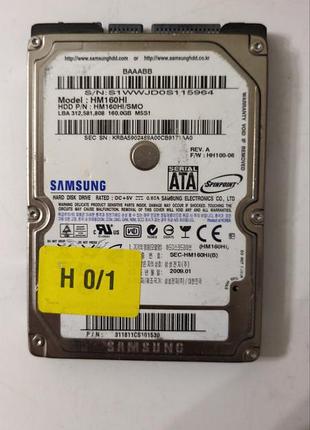 Донор hdd samsung hm160hi h01 bf41- 00157a m5s1