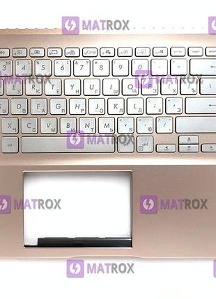 Передняя панель для asus vivobook 15 x531, x531f, x531fa, s5500, s5500f, s531f, s532f розовое золото