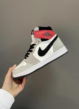 Air jordan retro 1 | “grey / red” (3)