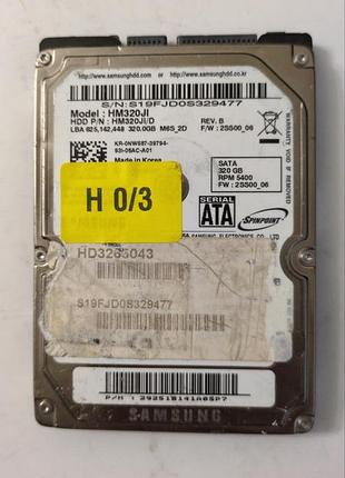 Донор hdd samsung hm320ji h0123 bf41-00157a
