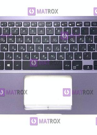 Передняя панель для asus vivobook s14 s406, s406u фиолетовый