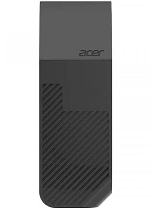 Флеш пам’ять acer up300 256gb чорний usb 3.2 gen 1 пластикова швидкість читання до 120 мб/с запису до 80 мб/с (bl.9bwwa.528)