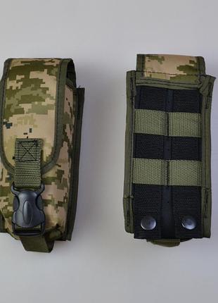 Підсумок на 2 магазини подвійний із кордури піксель lr-968 molle тактичний top shop ua_