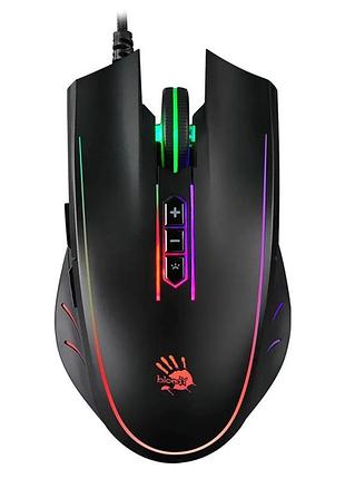 Игровая проволока bloody q81 neon xglide curve usb с rgb подсветкой black q81 bloody curve