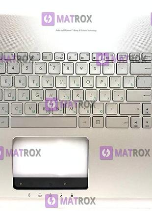 Передняя панель для asus n551, g551, n551j, g551v, n551v, g551jx, g551v серебристый