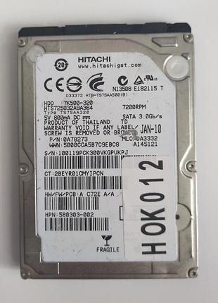 Донор hdd hitachi hts725032a9a364 h012 220 oa90161 01 pck 300