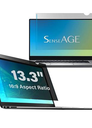 Захисний антибліковий екран, захист конфіденційності 60° senseage 13.3"