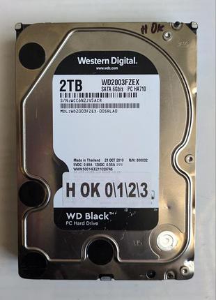 Донор hdd wd2003fzex 00srla0 h0123 2060-800032-004 rev p1