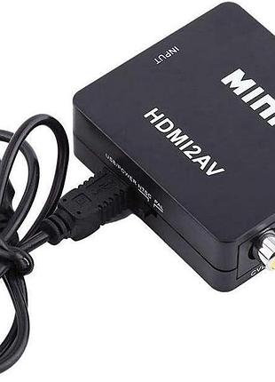 Конвертер mini hdmi to rca