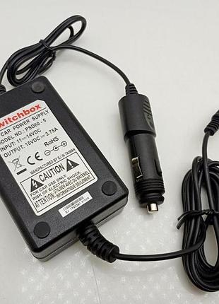 Блок живлення в автомобіль 15v 3.75a