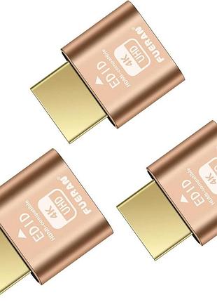 Емулятор дисплея 4к hdmi fueran