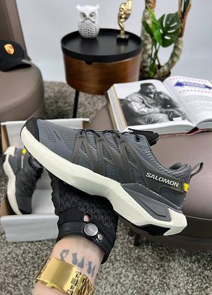 💎мужские кроссовки salomon xt pu.re advanced grey white