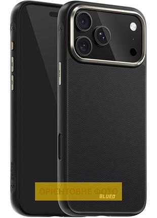 Tpu+pc чохол blueo aramid fiber with magsafe для apple iphone 16 pro max (6.9") black